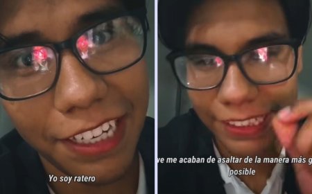 Joven cuenta cómo fue asaltado ‘amablemente’ por un hombre: “Soy ratero, dame 50 pesos”