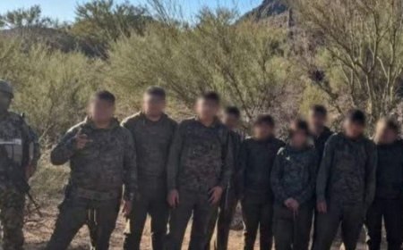 Interceptan en Nogales a grupo de 12 migrantes; intentaban cruzar ilegalmente a EU