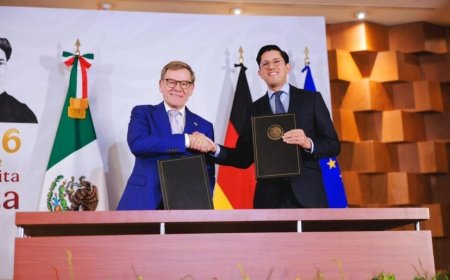 Acuerdan México y Alemania reforzar relación y seguridad