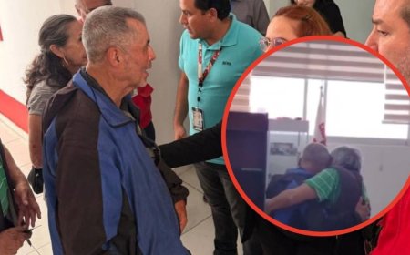 Richart Vázquez sufrió un derrame y acabó en la calle aunque estudió un doctorado en Londres; hoy ya está con su familia