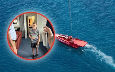 Niño de 8 años salva la vida de su abuelo tras el vuelco de un kayak que quedó a la deriva en el mar