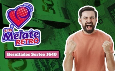 Resultados Melate Retro: números ganadores del sorteo de la Lotería Nacional 1640 este 6 de junio 2026