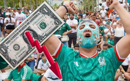 Súper peso le "mete gol" al dólar tras inauguración del Mundial de Futbol; así cotiza al cierre