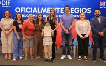Supera DIF Monterrey 400 registros de nacimiento realizados mediante el programa 'Oficialmente Regios'