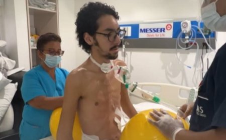 Joven queda 4 meses paralizado tras despertar con brazos débiles, su rara enfermedad le cambió su vida por completo