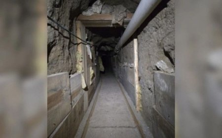 EU desmantela sofisticado túnel usado para traficar drogas entre Tijuana y San Diego