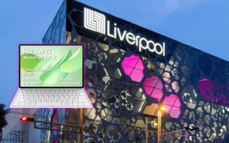 Liverpool rebaja Tablet Huawei Matepad de 256 GB: con cámara trasera de 50 MP