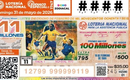 Resultados Lotería Nacional: Ganadores del Sorteo Zodiaco Especial 1747 del 31 de mayo de 2026