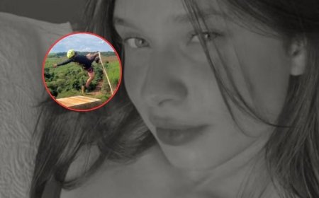 Instructor arrestado por la muerte de Maria Eduarda en el bungee hace desgarradora broma