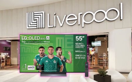 Liverpool lanza a precio de rebaja pantalla Smart TV LG OLED de 55 pulgadas: con tecnología 4K e imagen AI Pro