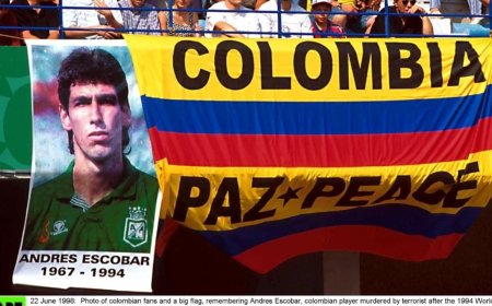 El trágico final de Andrés Escobar, seleccionado que murió baleado tras cometer un autogol en Estados Unidos 94