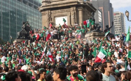 Así celebraron fanáticos en CDMX y Edomex el triunfo de México ante Sudáfrica