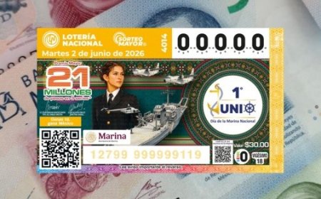 Resultados del Sorteo Mayor 4014 de la Lotería Nacional del 2 de junio