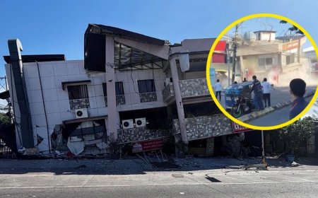 Impactantes videos muestran cómo se sintió el terremoto de 7.8 que sacudió a Filipinas | IMÁGENES FUERTES
