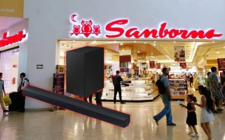 Sanborns rebaja barra de sonido Samsung HW C450/ZX con descuento: con sonido inteligente y sub woofer inalámbrico
